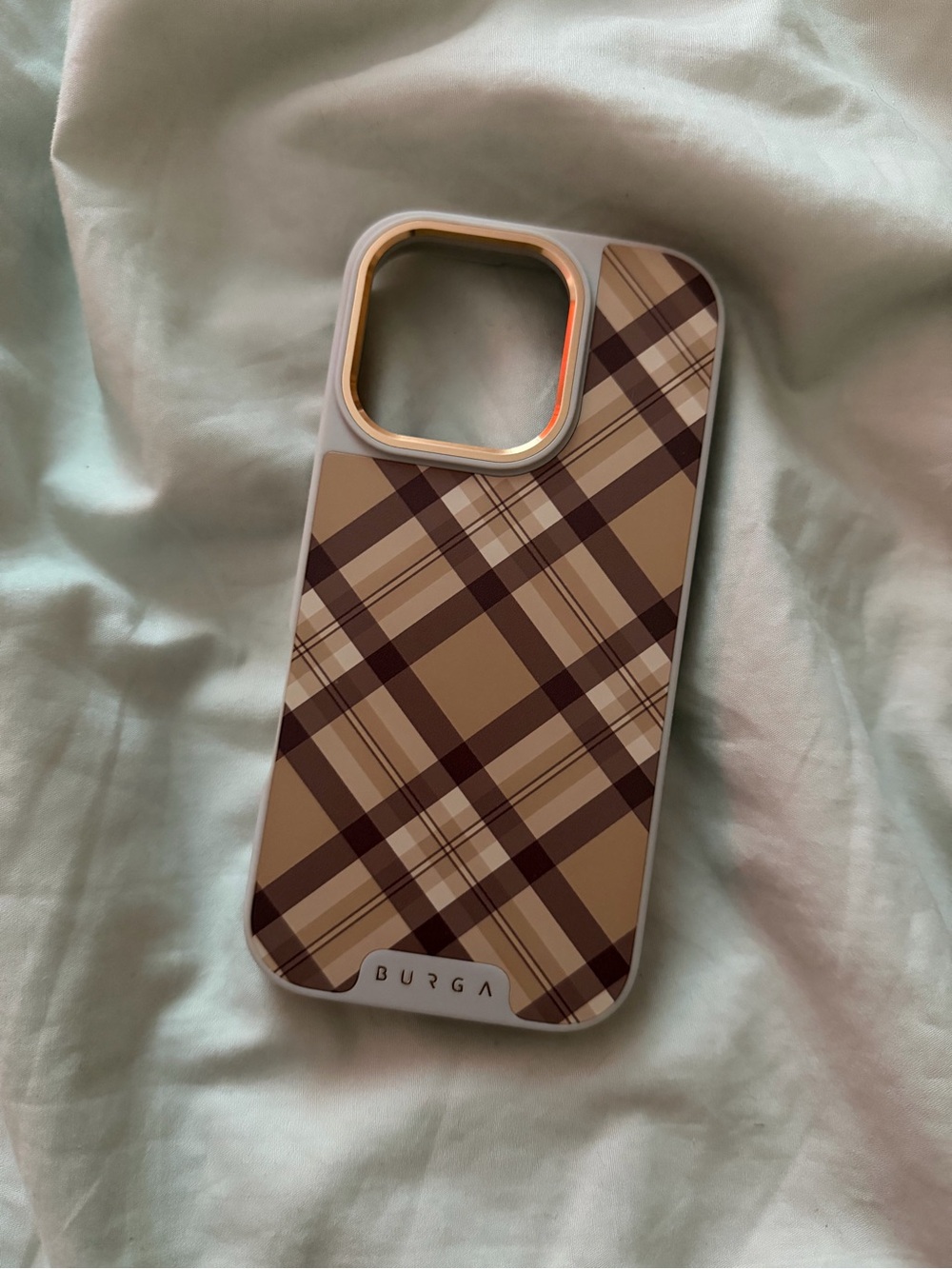 BURGA Elite MagSafe iPhone 16 Pro Plaid Case – New